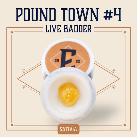 Elevate Missouri - Pound Town #4 - 1g Live Badder - 1