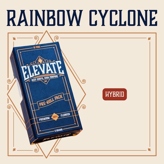 Elevate Missouri - Rainbow Cyclone - 5g Pin Pack - 1