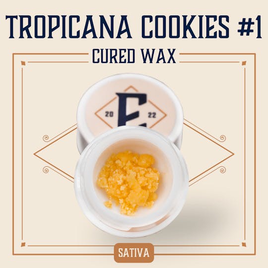 Elevate Missouri - Tropicana Cookies #1 - 1g Cured Wax - 1