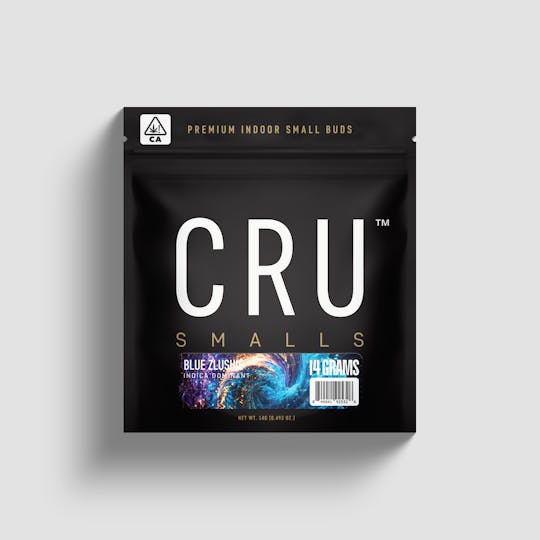 CRU Cannabis - Blue Zlushie (14 Grams Smalls Flower) - 1