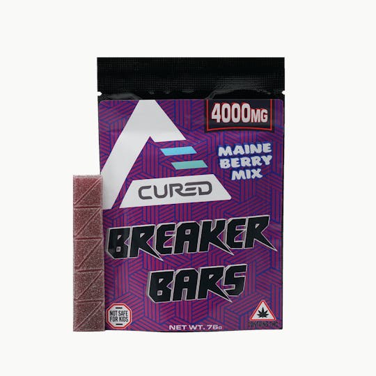 Cured - 4,000mg Breaker Bars - Maine Berry Mix - 1