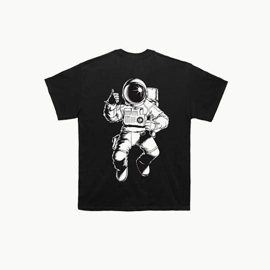 Seven G - Seven G - Astronaut Black T-Shirt | 3X-Large - 1
