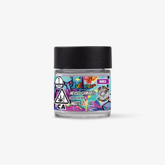 Lift Tickets - Brilliance 1g Infused Flower: White Zlushi - 1