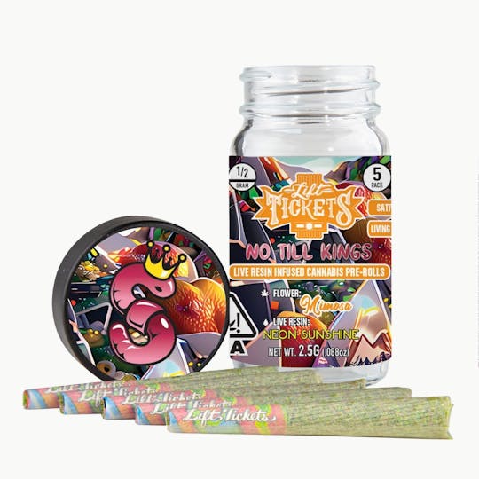 Lift Tickets - Mimosa x Neon Sunshine - Infused Pre-Roll 5-Pack - 1
