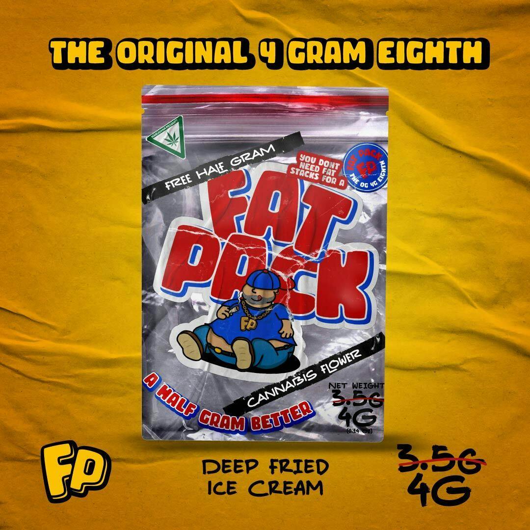 Fat Pack - FAT PACK: Deep Fried Ice Cream (4G 8TH Prepack) - 1
