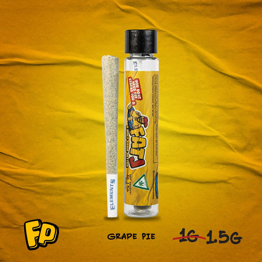 Fat Pack - FAT J: Grape Pie (1.5G Preroll) - 1