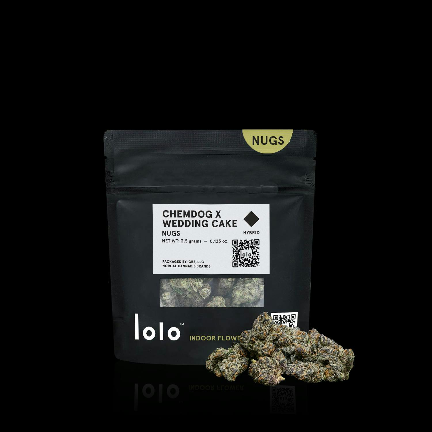 lolo - lolo | Chemdog + Wedding Cake | Indoor Nugs | 3.5g - 1