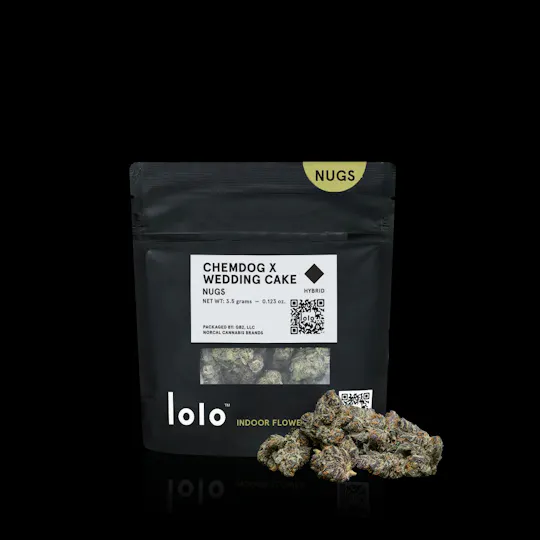 lolo - lolo | Chemdog + Wedding Cake | Indoor Nugs | 3.5g - 1
