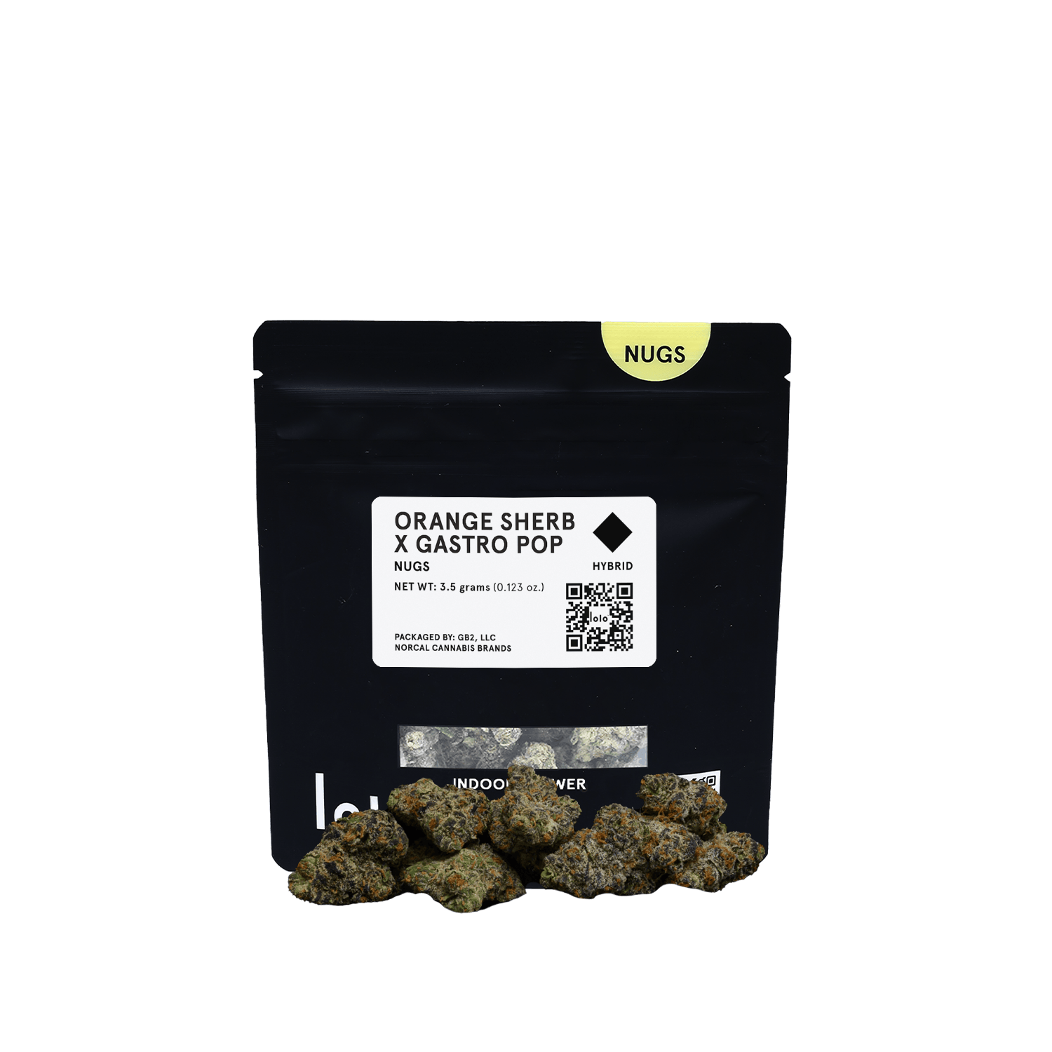 lolo - lolo | Orange Sherb + Gastro Pop | Indoor Nugs | 3.5g - 1