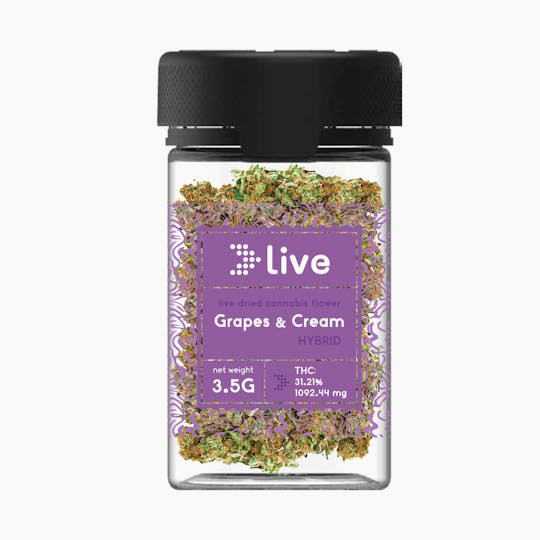 Live - Grapes and Cream - 1
