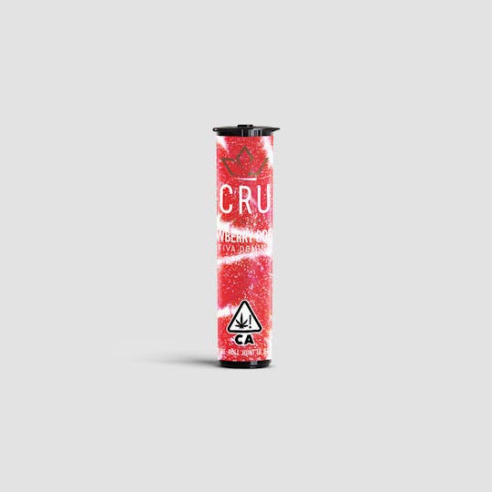 CRU Cannabis - Strawberry Cobbler (0.5G Pre-Roll) - 1