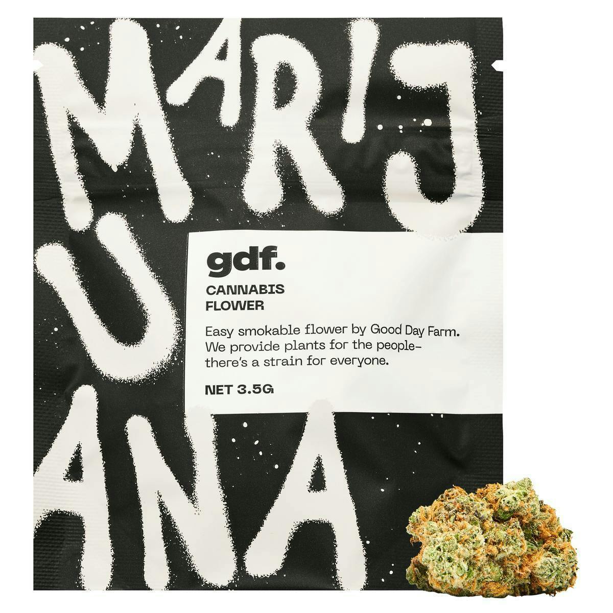 GOOD DAY FARM - GDF: Flower | White Mints | 3.5g - 1