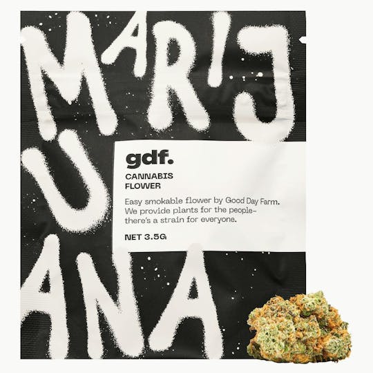 GOOD DAY FARM - GDF: Flower | White Mints | 3.5g - 1