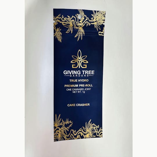 Giving Tree Gardens - Cake Crasher - 1g Pre-Roll - 1