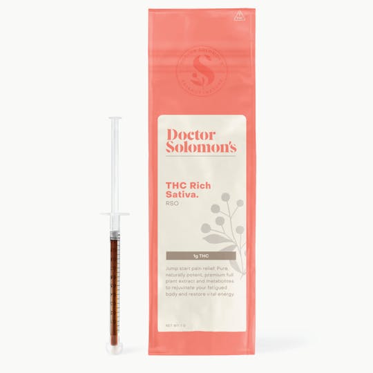 Doctor Solomon's - Doctor Solomon's | THC Rich | RSO | 1g | Sativa - 1