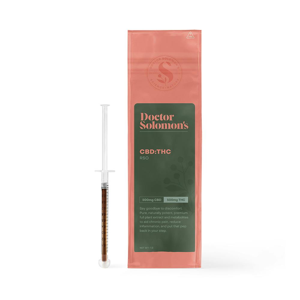 Doctor Solomon's - Doctor Solomon's | 1:1 CBD:THC | RSO | 1g | CBD - 1