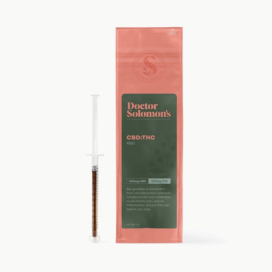 Doctor Solomon's - Doctor Solomon's | 1:1 CBD:THC | RSO | 1g | CBD - 1