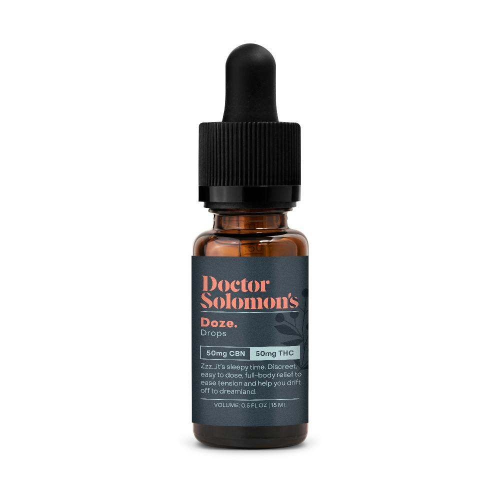Doctor Solomon's - Doctor Solomon's | Doze Drops - 1:1 | (15mL) | 50mg CBN:50mg THC - 1