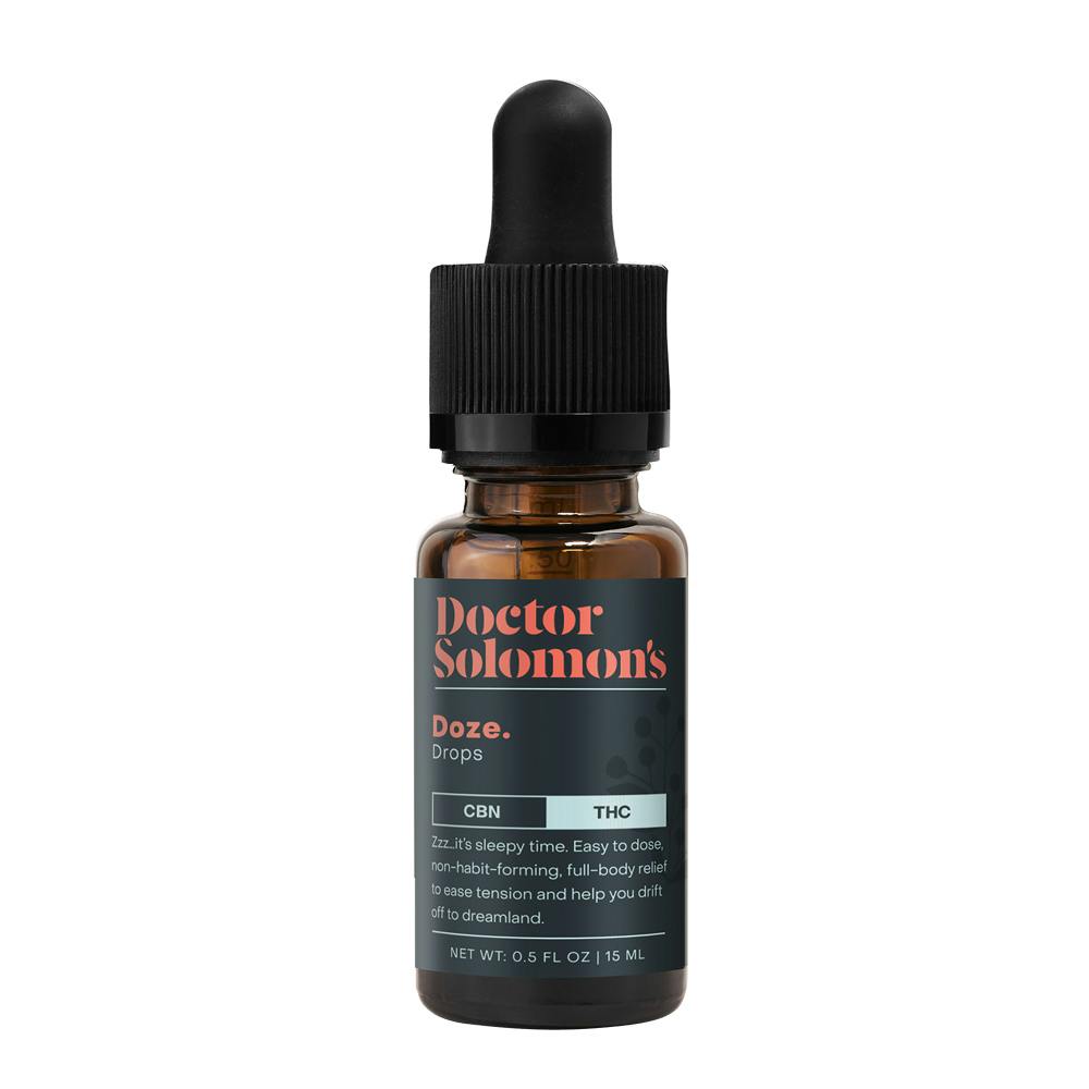 Doctor Solomon's - Doctor Solomon's | Unwind Drops- CBD Rich | (15mL) | 475mg CBD:25mg THC - 1