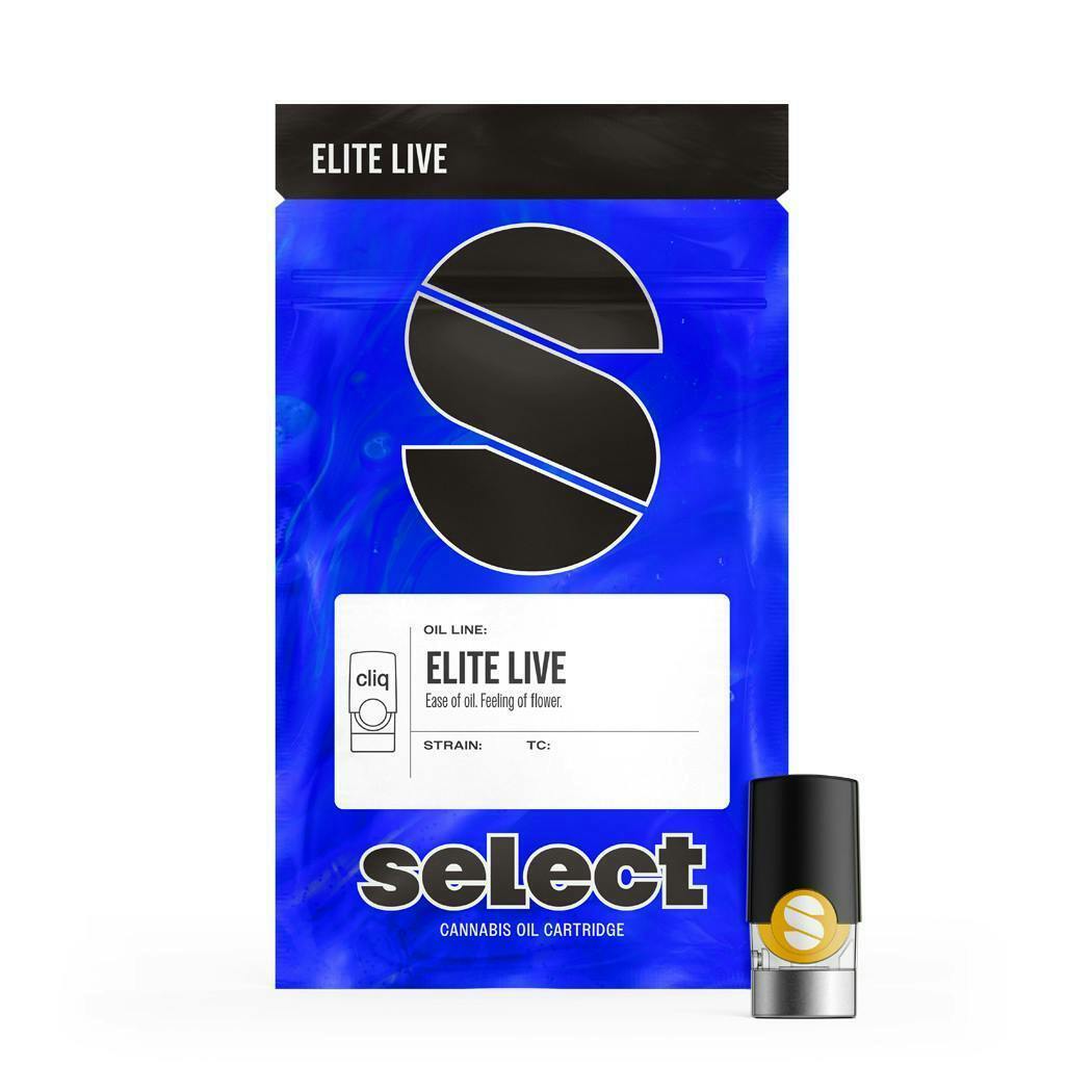 Select - Cliq Elite Live GAS Pod [0.5g] - 1