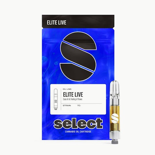 Select - Elite Live Texas Shoreline Cartridge 1g - 1