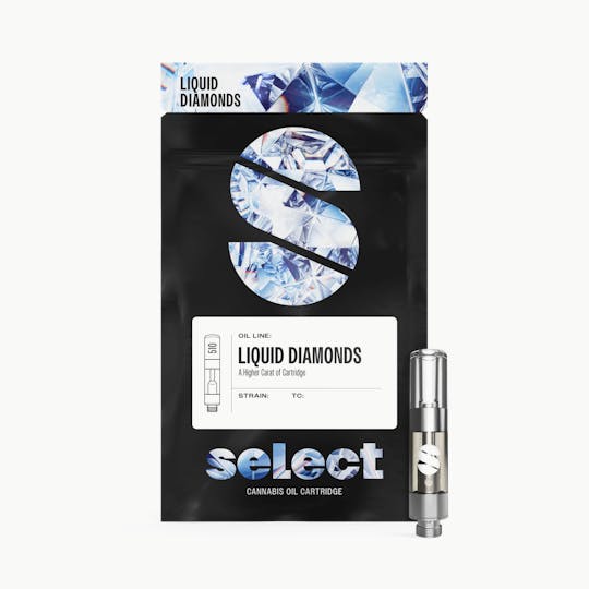 Select - White Runtz Elite Live Liquid Diamonds Cartridge 0.5g - 1