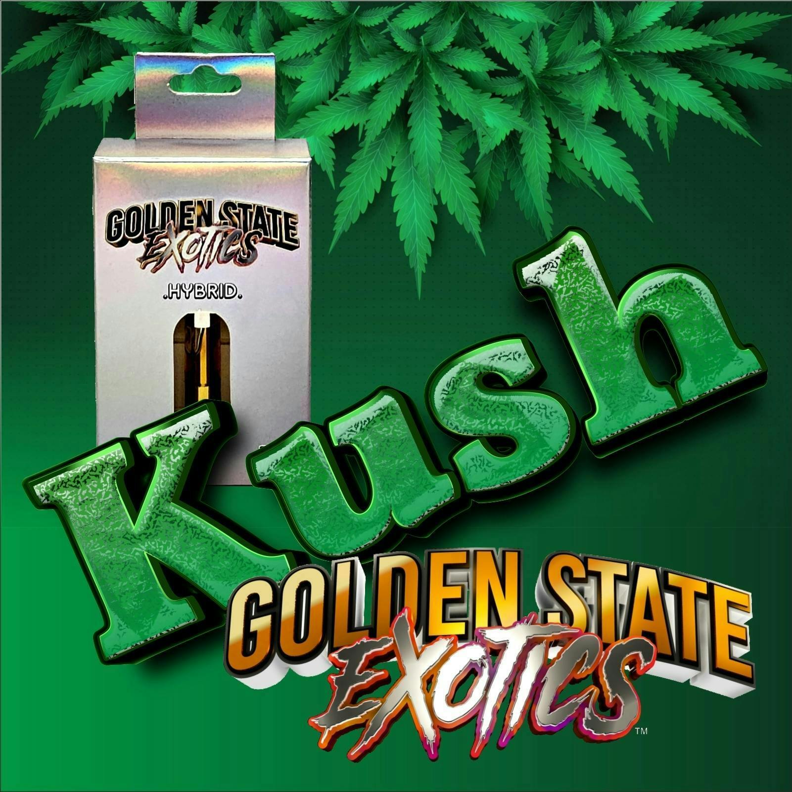 Golden State Exotics - Kush 1g Cartridge - 1