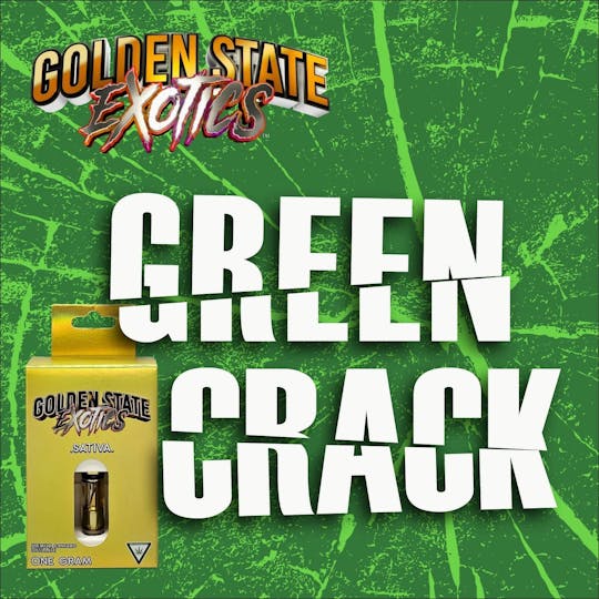 Golden State Exotics - Green Crack 1g Cartridge - 1