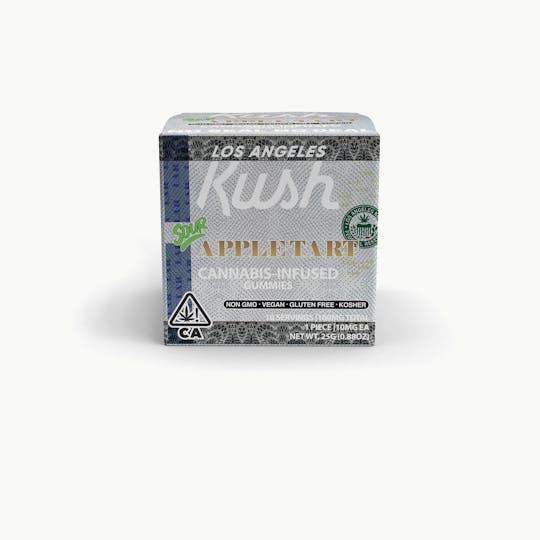 LA Kush - Los Angeles Kush - Apple Tart (Sour) Gummies - 100mg - 1