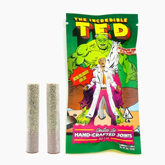 TEDS BUDZ - Teds Budz | Incredible Ted | Joints | 1.5g each | 2pk - 1