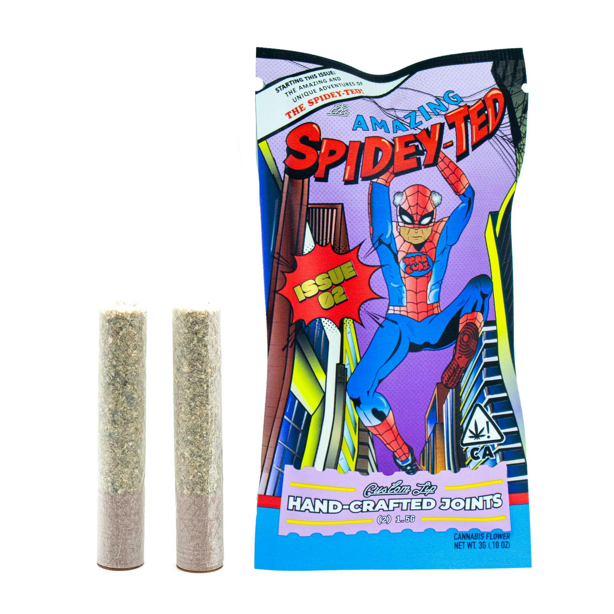 TEDS BUDZ - Teds Budz | Spidey-Ted | Joints | 1.5g each | 2pk - 1