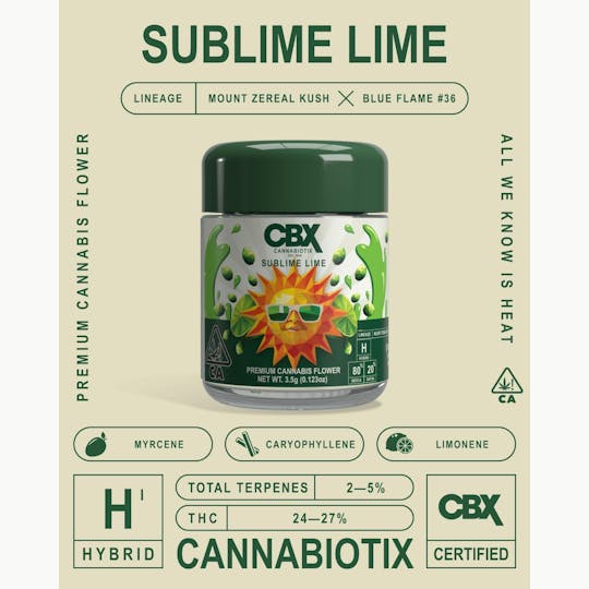 Cannabiotix - Sublime Lime - 1
