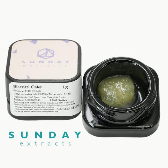 Sunday Extracts - 1g Concentrate Biscotti Cake - 1