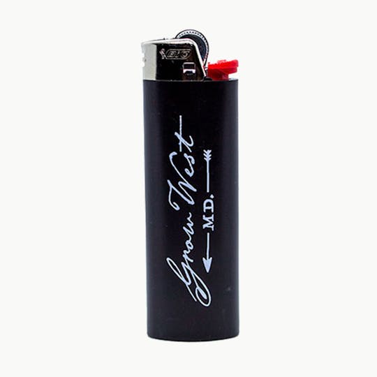 Grow West Cannabis Company - Grow West | Lighter | Script Logo - 1