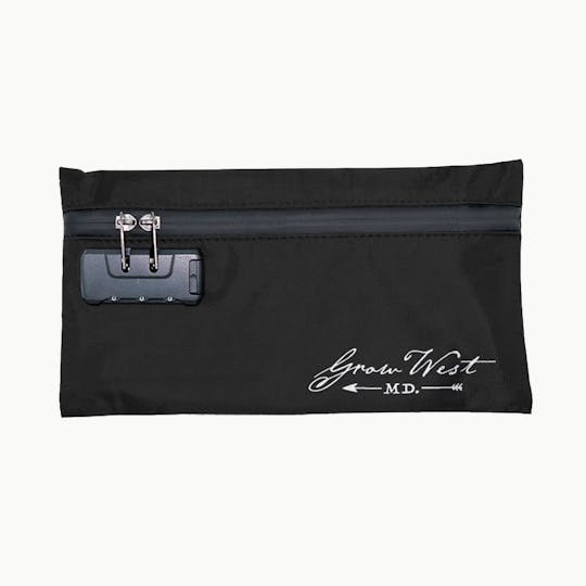 Grow West Cannabis Company - Grow West | Lockable Smell Proof Bag - 1
