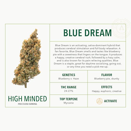 High Minded - Blue Dream - Pre-Roll - 5 pk - 1