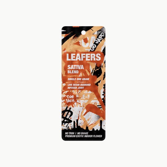 Leafers - Leafers Sativa Blend Diamond-Infused Joint - 1g - 1