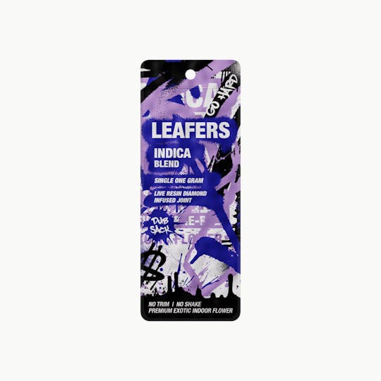 Leafers - Leafers Indica Blend Diamond-Infused Joint - 1g - 1