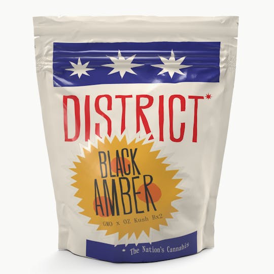 District Cannabis - Black Amber Flower 3.5g - 1