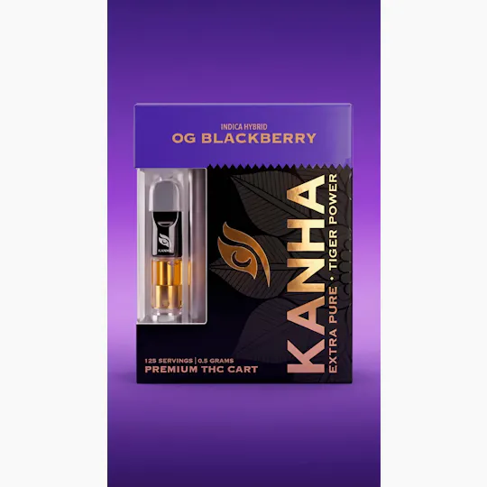 KANHA - OG Blackberry | 0.5g Vape Cartridge - 1