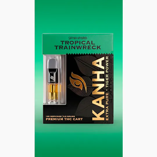 KANHA - Tropical Trainwreck | 0.5g Vape Cartridge - 1