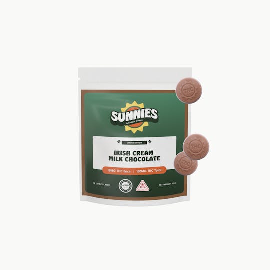 SunMed Growers - Irish Cream Milk Chocolate Edible 100mg - 1