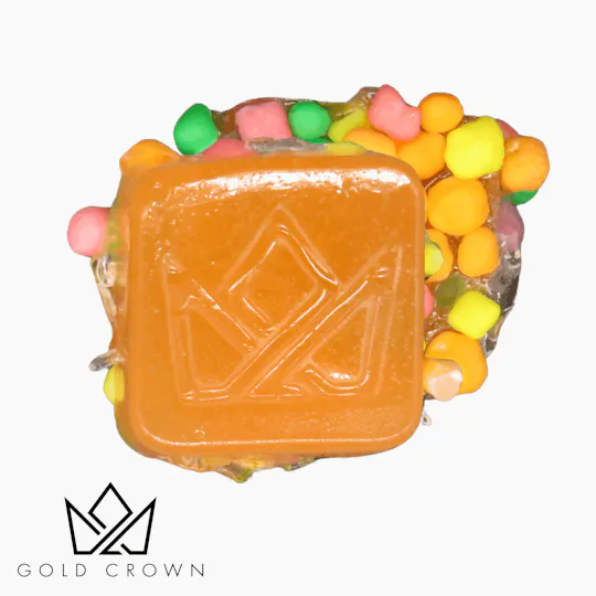 Gold Crown - Gold Crown | Crown Jewels | Cotton Candy Gummies | 200mg | 8ct | 25mg/ea - 1