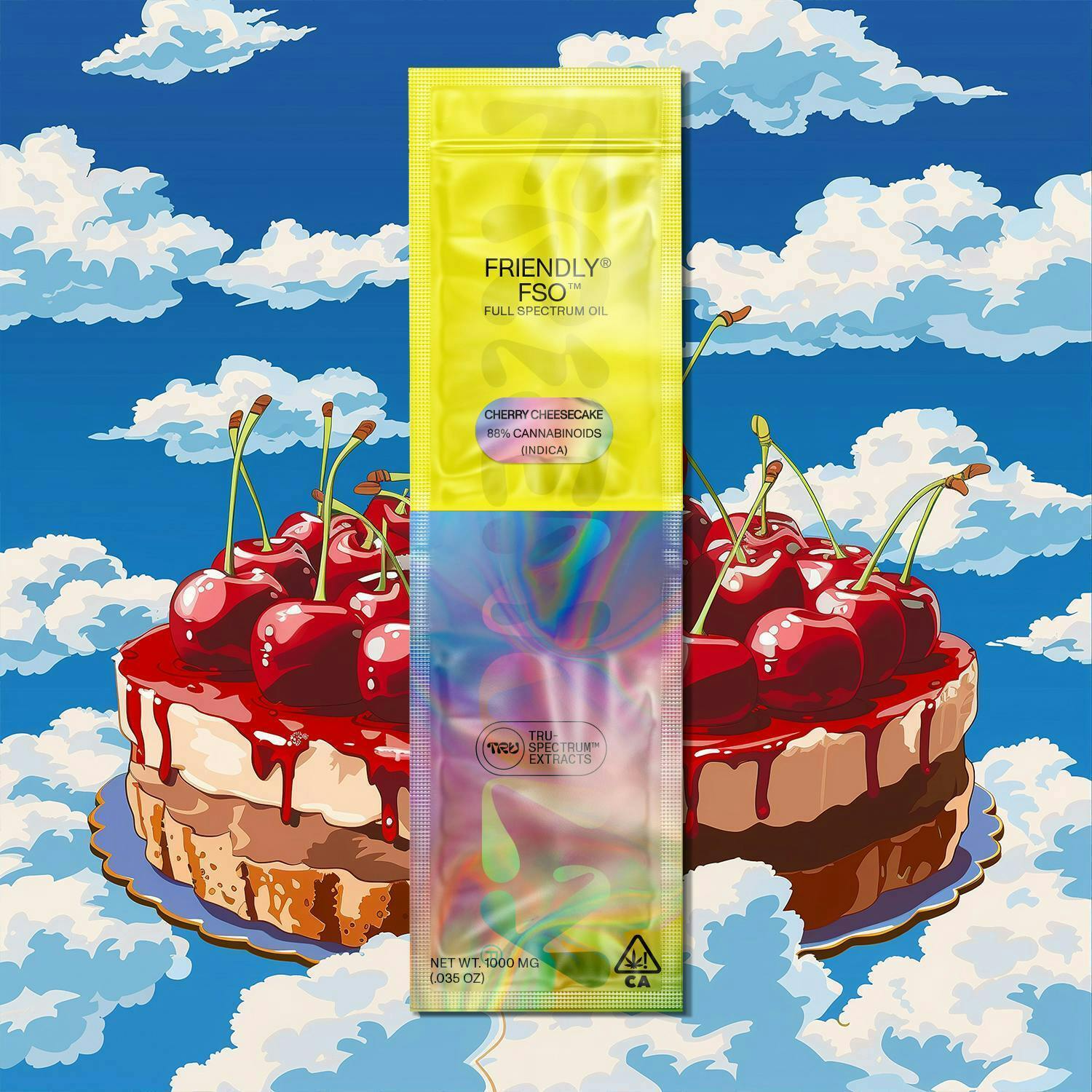 Friendly Brand - Friendly Brand | FSO Applicator | Cherry Cheesecake | Extract Oils | 1g - 1