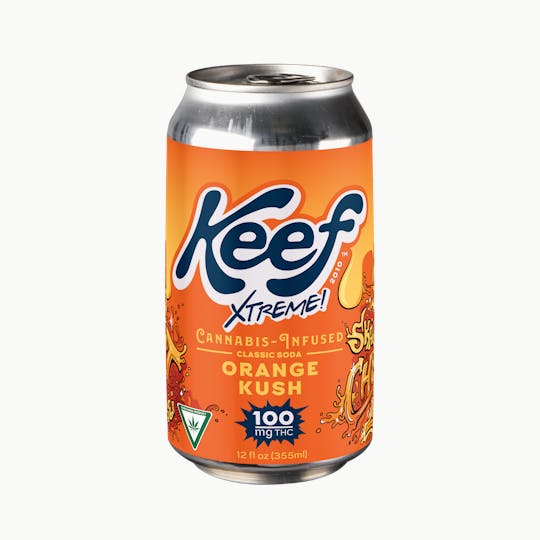 Keef Brands - Keef Classic Soda Orange Kush Xtreme - 100mg - 1