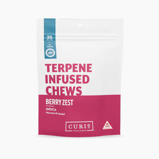 Curio Wellness - Missouri - Berry Zest Chews | 250mg | 10ct | 25mg/ea - 1
