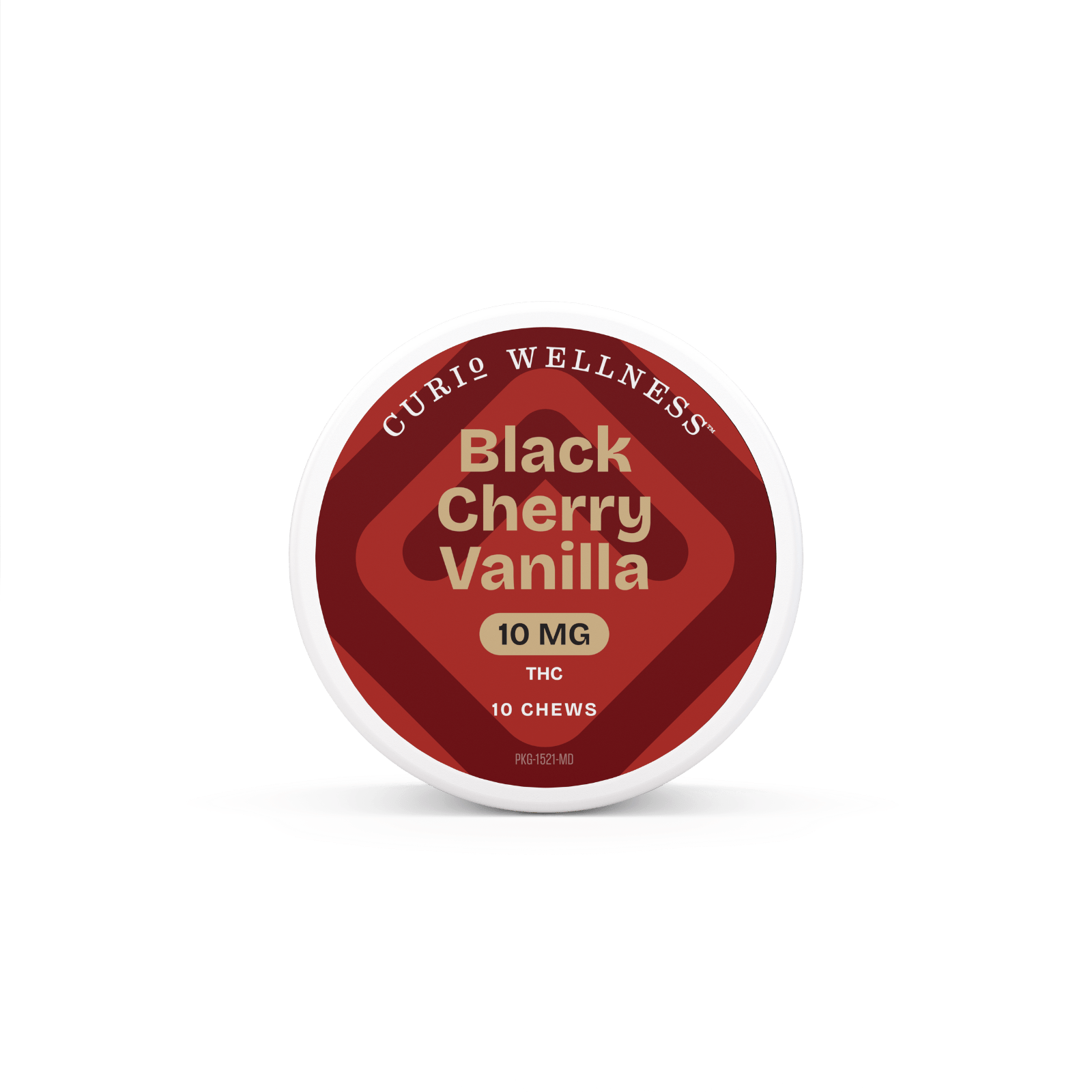 Curio Wellness - Missouri - Black Cherry Vanilla Chews | 100mg | 10ct | 10mg/ea - 1