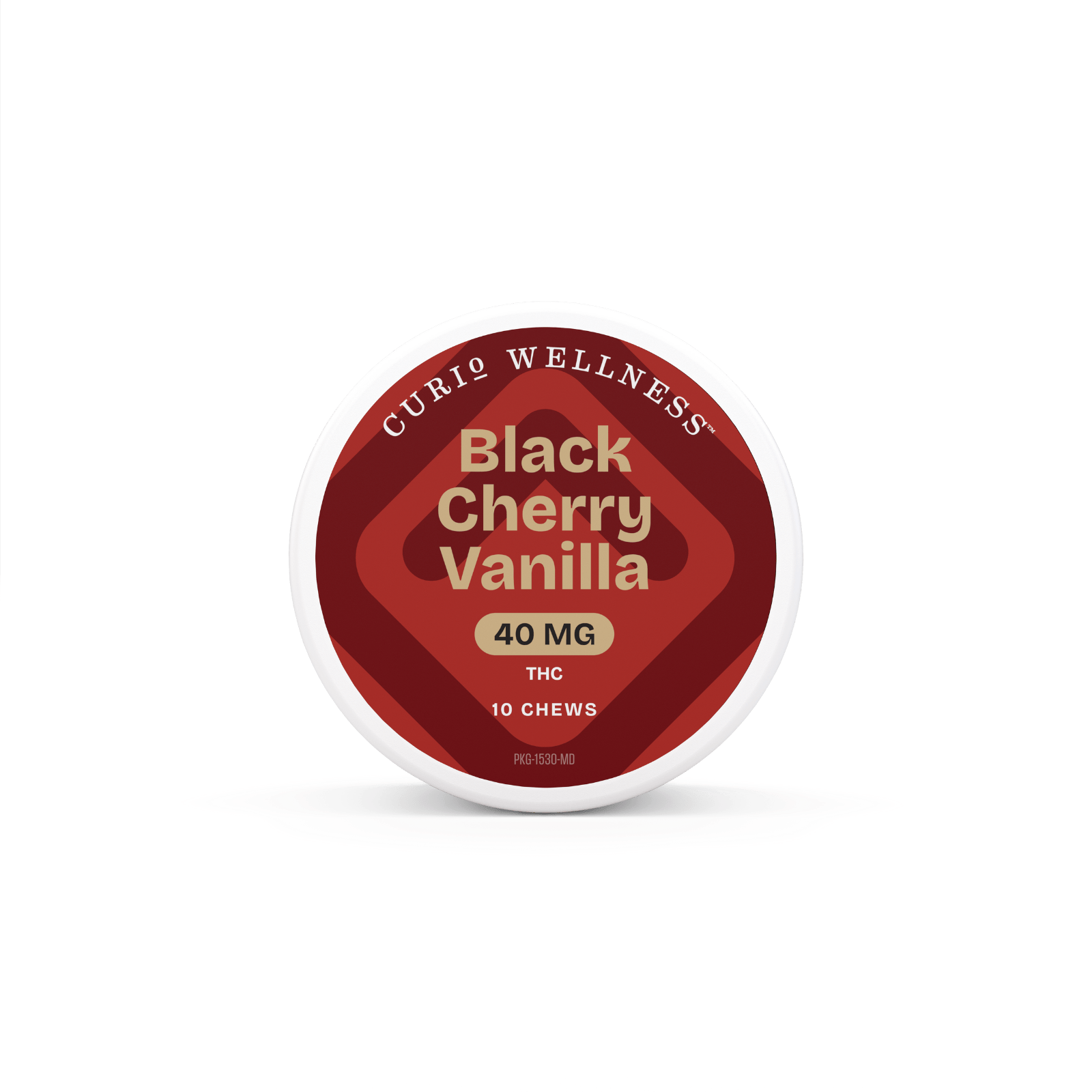 Curio Wellness - Missouri - Black Cherry Vanilla Chews | 400mg | 10ct | 40mg/ea - 1