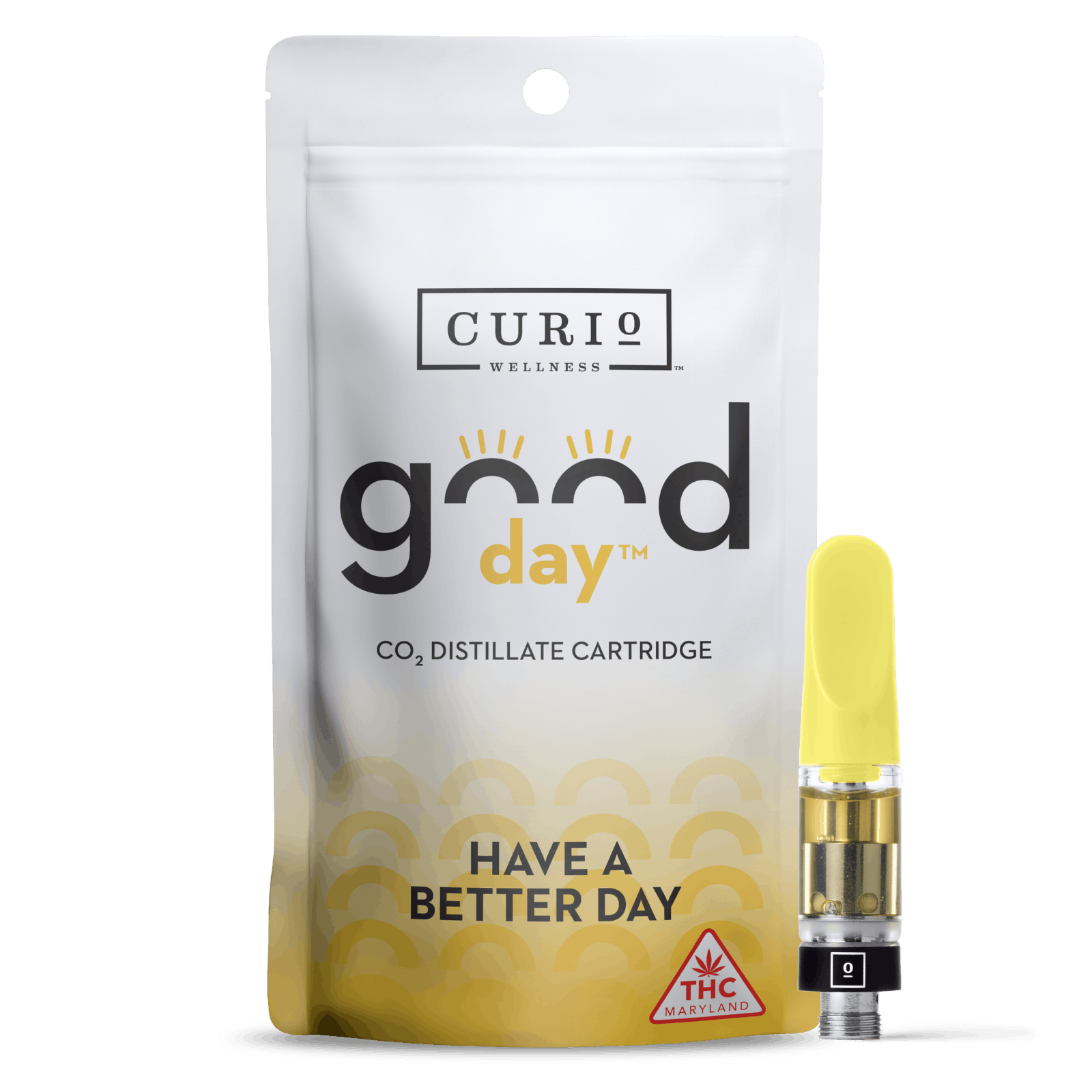 Curio Wellness - Missouri - Good Day Vape Cartridge [0.5g] - 1
