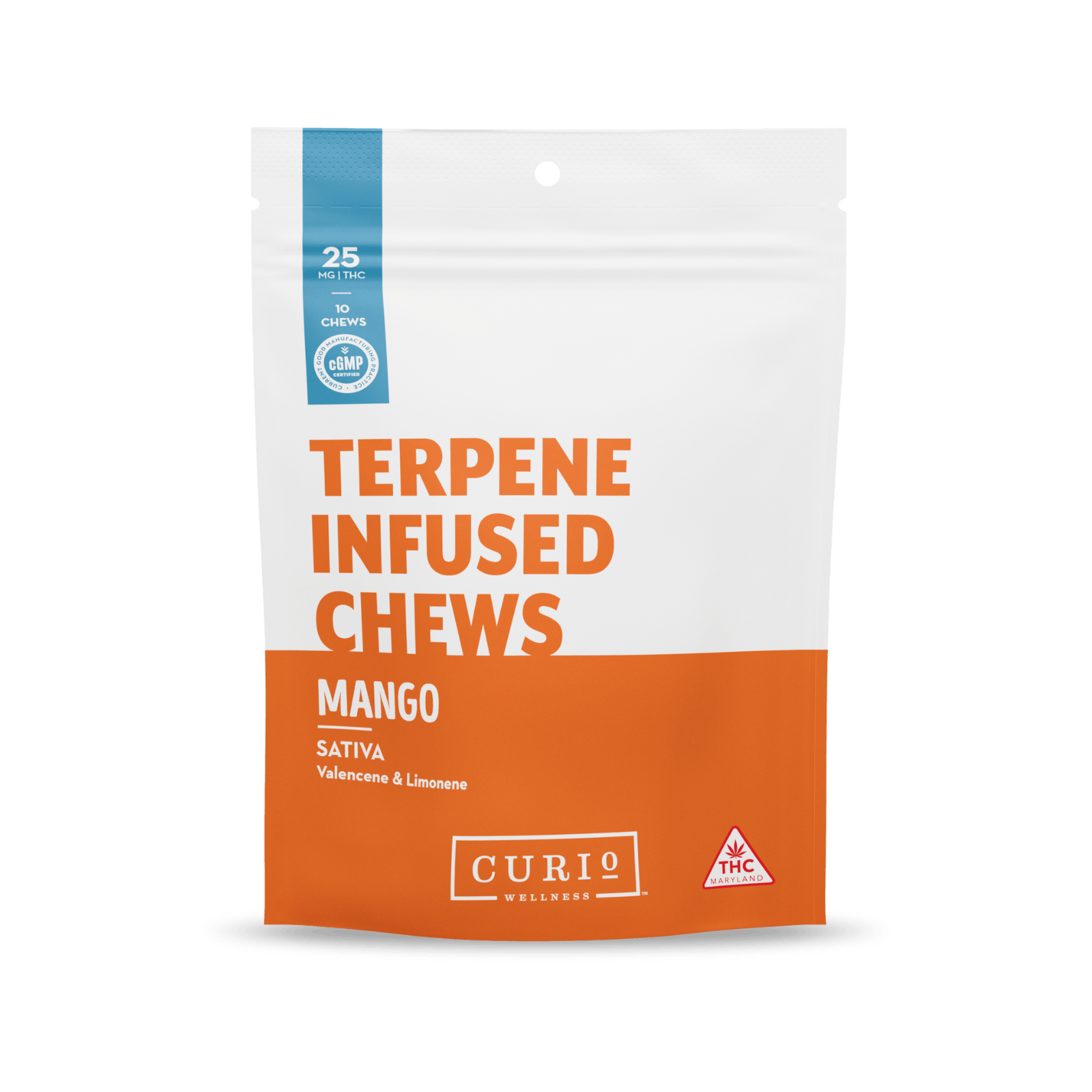 Curio Wellness - Missouri - Mango Chews | 250mg | 10ct | 25mg/ea - 1